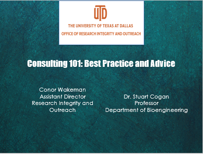 Consulting 101: Best practices and advice