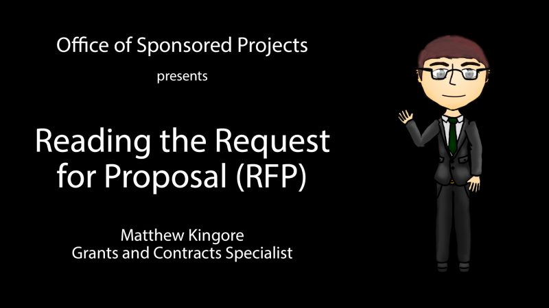 Reading the Request for Proposal (RFP)