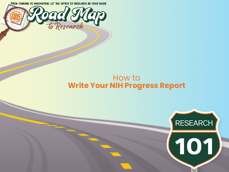 How to write your NIH Progress report